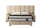 BED HIDES BEIGE VELVET - Image 2