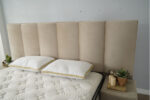 BED HIDES BEIGE VELVET - Image 4