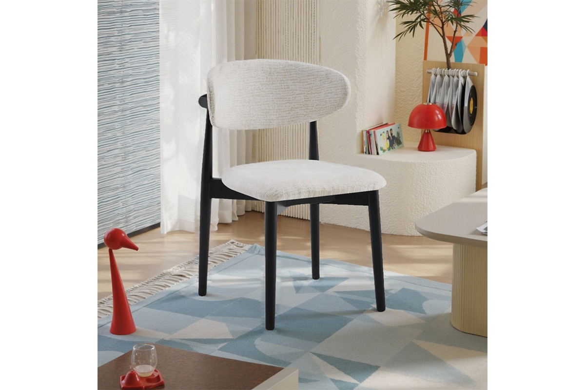 wrenwhite Wren - Black Rubber Wood - Image 1